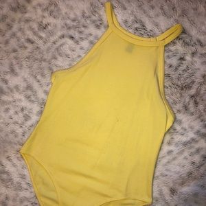 Halter top bodysuit